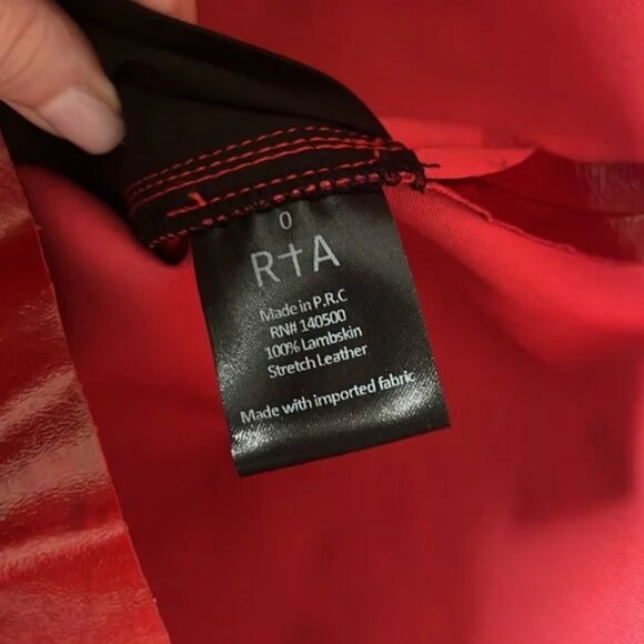 Rta mini lamb skin skirt - Picture 6 of 10